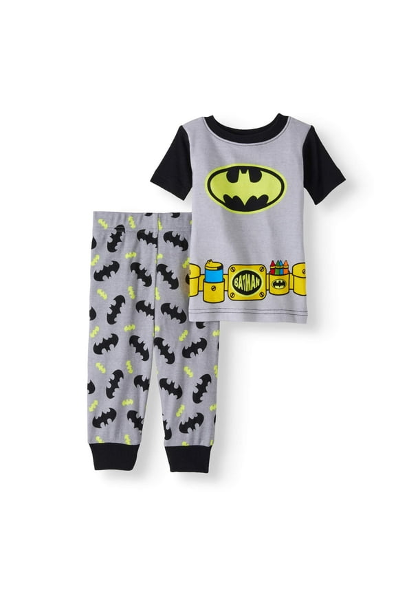 Newborn baby boy cotton tight fit pajamas, 2pc set