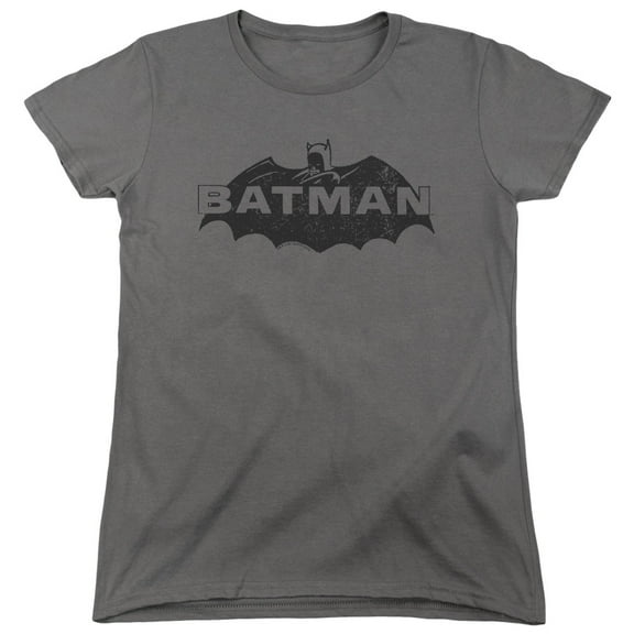 Batman - Newsprint Logo - Women's Short Sleeve Shirt - Large