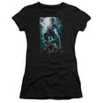 thumbnail image 1 of Batman Night Light S/S Junior Women's T-Shirt Sheer Black, 1 of 2