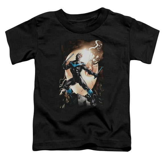 Batman - Nightwing Against Owls - Toddler Short Sleeve Shirt - 2T