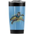 thumbnail image 1 of Batman Nightwing Burst Stainless Steel Tumbler 20 oz Coffee Travel Mug/Cup, Vacuum Insulated & Double Wall with Leakproof Sliding Lid | Great for Hot Drinks and Cold Beverages, 1 of 7