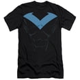 thumbnail image 1 of Batman Nightwing Uniform S/S Adult 30/1 T-Shirt Black, 1 of 2