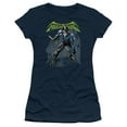 thumbnail image 1 of Batman Nightwing S/S Junior Women's T-Shirt Sheer Navy, 1 of 2