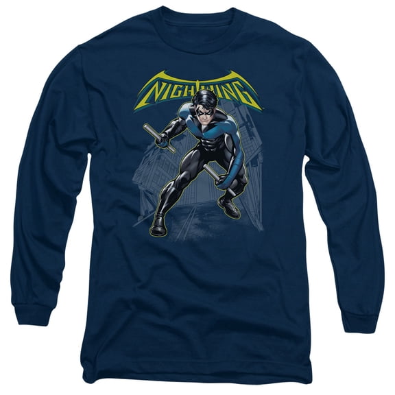 Batman - Nightwing - Long Sleeve Shirt - Large