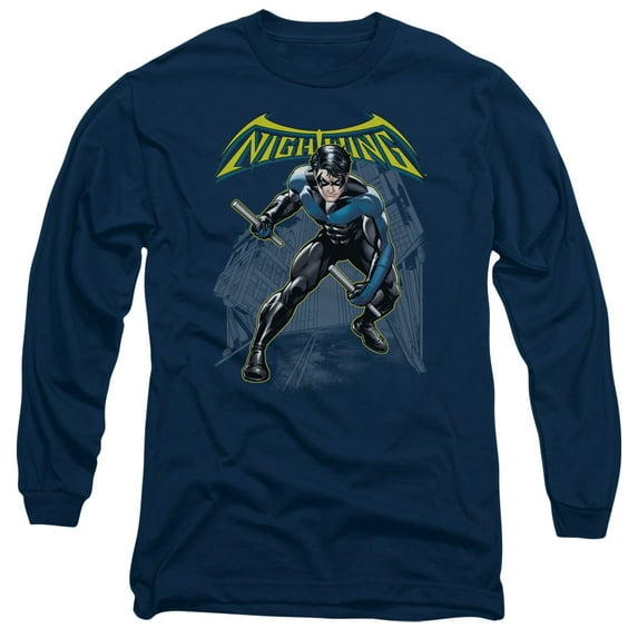 Batman - Nightwing - Long Sleeve Shirt - Medium