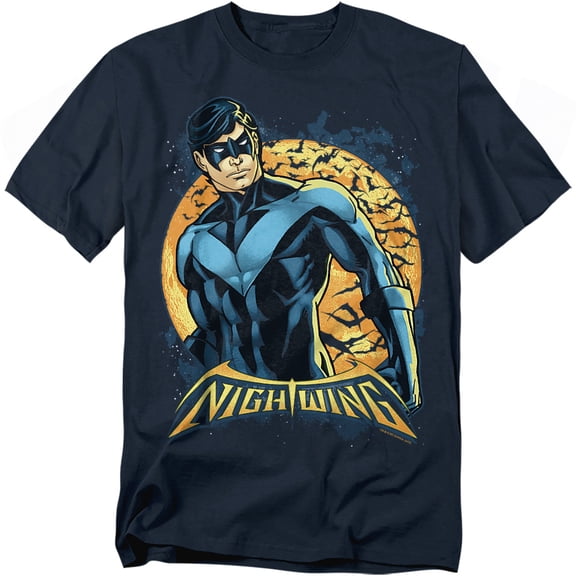 Batman T-Shirt Nightwing Moon Unisex Graphic Tee For Men & Women