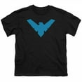 thumbnail image 1 of Batman Little Boys' Nightwing Symbol Childrens T-shirt 4 Black, 1 of 2