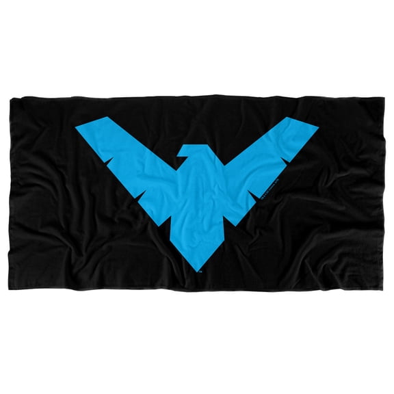 Batman Nightwing Symbol Officially Licensed Beach Towel 30' X 60'