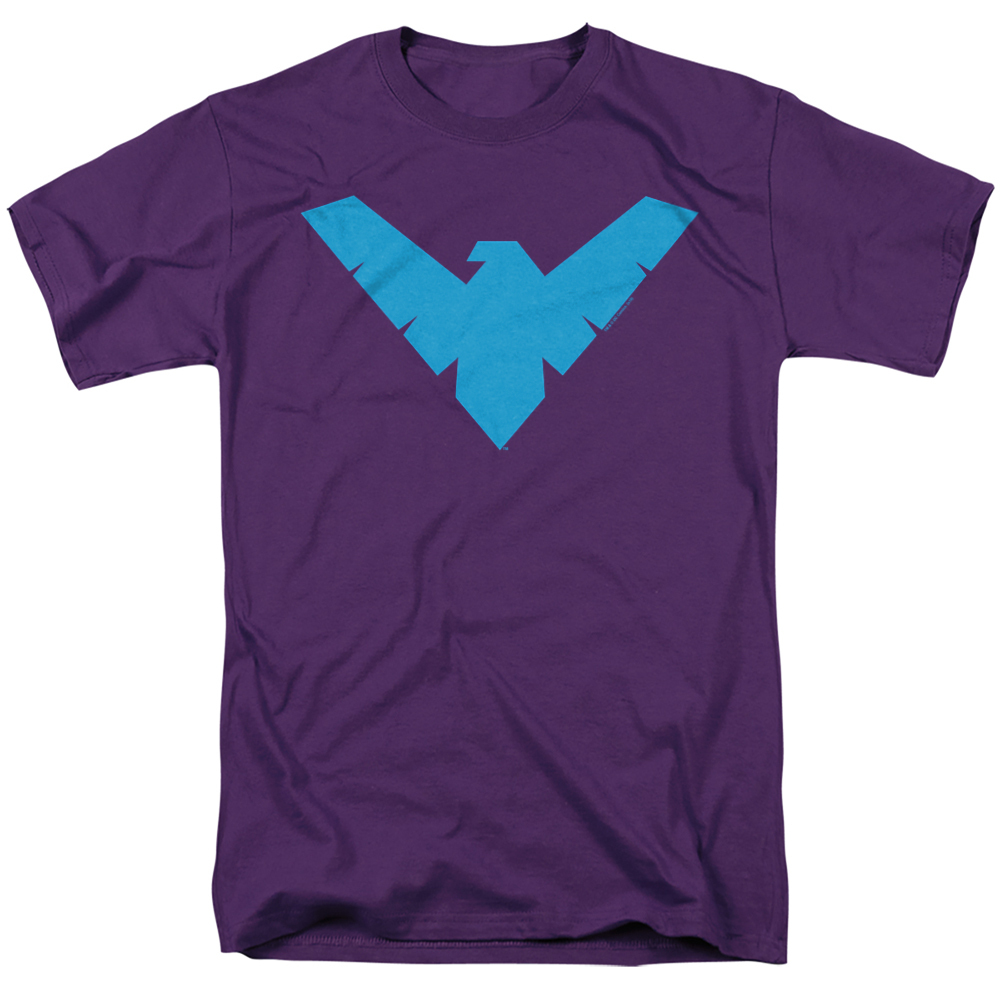 T-shirt Batman Nightwing - Logo Officiel DC Comics, Coton Léger