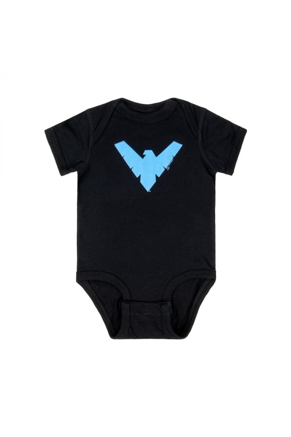Batman Nightwing Symbol Unisex Baby Snapsuit