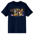 thumbnail image 1 of Batman Ninja Characters Men's Navy Blue Graphic Tee-Medium, 1 of 2