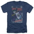 thumbnail image 1 of Batman-No. 251 Distressed - Adult Heather Tee - Navy- Extra Large, 1 of 1