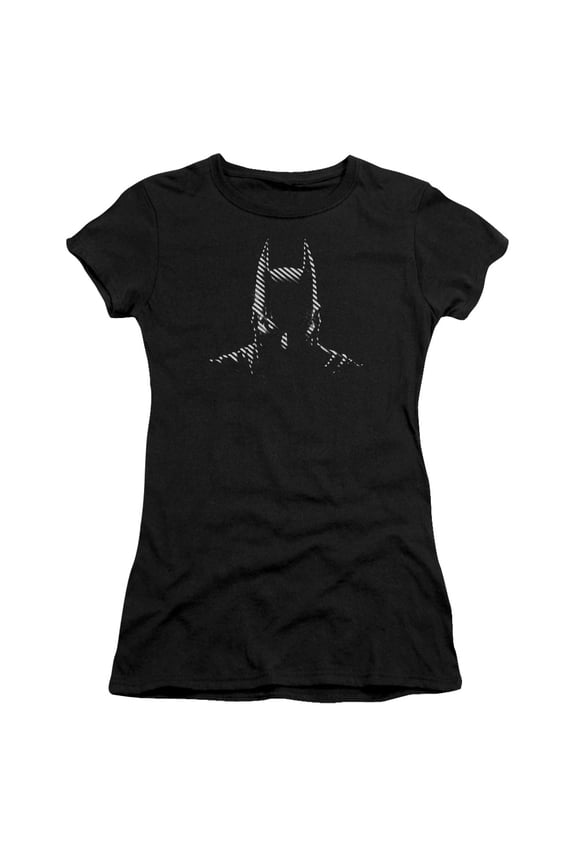Batman - Noir - Juniors Teen Girls Cap Sleeve Shirt - Medium