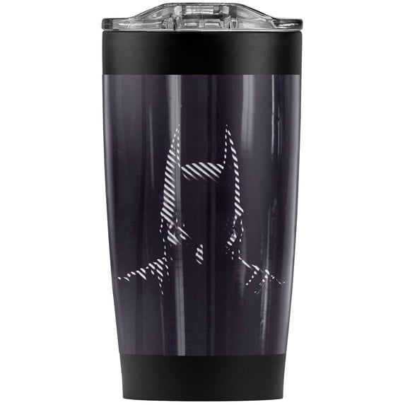 Batman Noir Stainless Steel Tumbler 20 oz Coffee Travel Mug/Cup, Vacuum Insulated & Double Wall with Leakproof Sliding Lid | Great for Hot Drinks and Cold Beverages