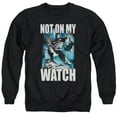 thumbnail image 1 of Batman - Not On My Watch - Crewneck Sweatshirt - XXX-Large, 1 of 2