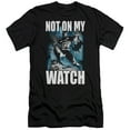 thumbnail image 1 of Batman - Not On My Watch - Premium Slim Fit Short Sleeve Shirt - Medium, 1 of 2