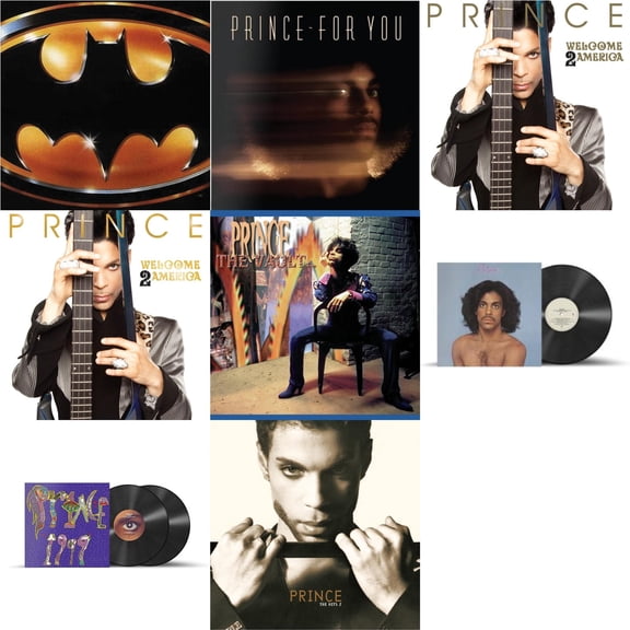 Batman Ost & For You & Welcome 2 America (Deluxe/2LP/CD/Blu-Ray) & Welcome 2 America (2LP) & Vault - Old Friends 4 Sale & Prince (X) & 1999 (X) & Hits 2 (X) (2LP)