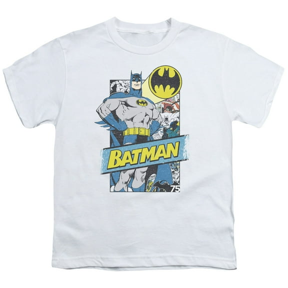 Batman Men's  Out Of The Pages T-shirt White