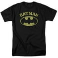 thumbnail image 1 of Batman Over Symbol S/S Adult 18/1 T-Shirt Black, 1 of 2