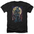 thumbnail image 1 of Batman & Paint the Town Red-Adult Heather T-Shirt, Black - 3X, 1 of 1