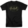 thumbnail image 1 of Batman Paisley Bat S/S Adult 18/1 T-Shirt Black, 1 of 1