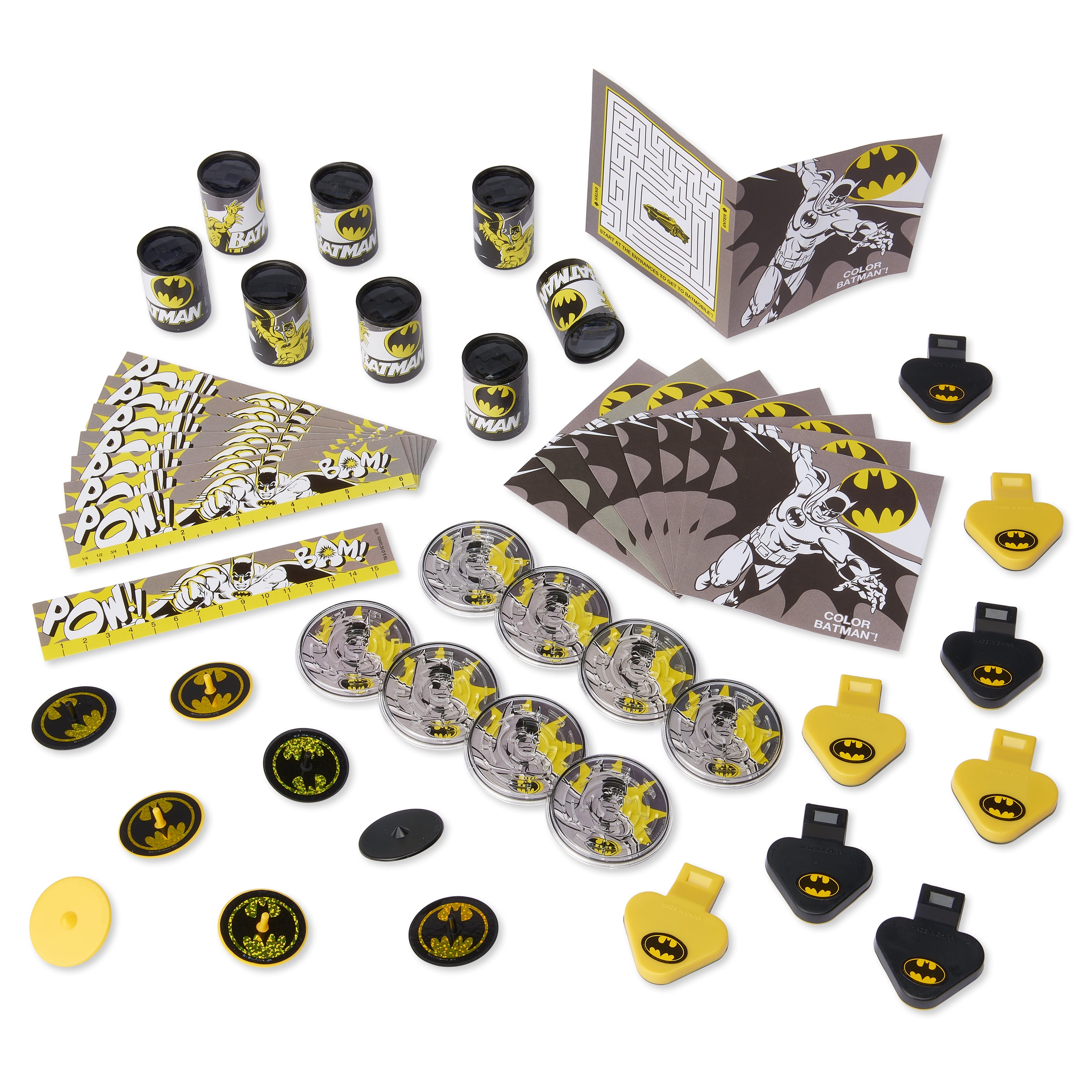 Batman Party Supplies Mega Favor Pack, 48-count