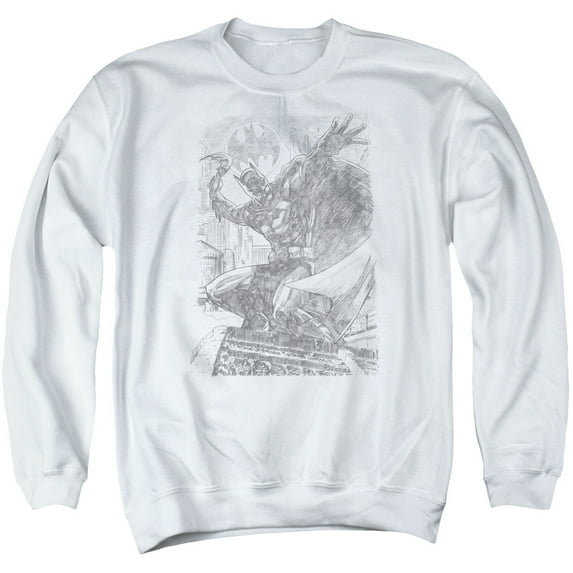 Batman - Pencil Batarang Throw - Crewneck Sweatshirt - Small