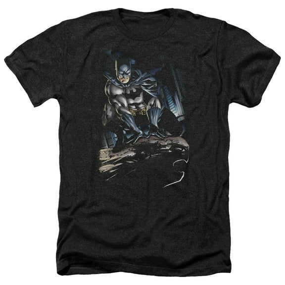 Batman - Perched - Heather Short Sleeve Shirt - X-Large