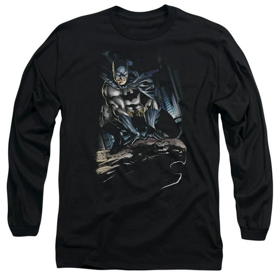 Batman - Perched - Long Sleeve Shirt - Large
