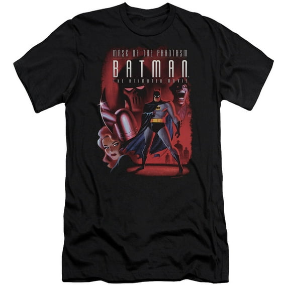 Batman Phantasm Cover-Hbo S/S Adult 30/1 T-Shirt Black