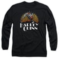 thumbnail image 1 of Batman Play Date Long Sleeve Adult 18/1 T-Shirt Black, 1 of 1