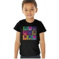 thumbnail image 1 of Batman Pop Art Batman 1 Kids T Shirt (2) for Youth Toddler Boys and Girls, Black, 1 of 5
