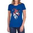 thumbnail image 1 of Batman Profiling Women's T Shirt, Royal, 2X-Large, 1 of 6