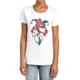 thumbnail image 1 of Batman Profiling Women's T Shirt, White, Large, 1 of 6