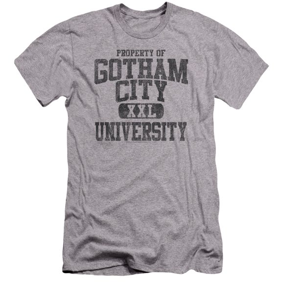 Batman - Property Of Gcu - Premium Slim Fit Short Sleeve Shirt - Small
