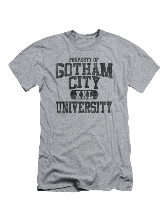 Batman/Property Of Gcu S/S Adult 30/1 Heather Bm1952
