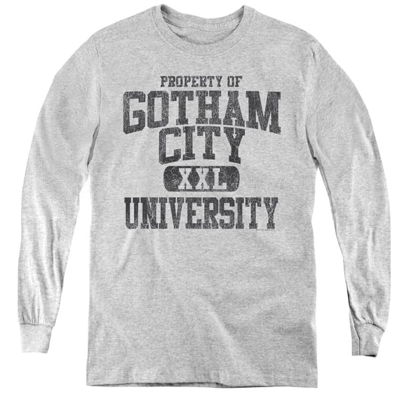Batman - Property Of Gcu - Youth Long Sleeve Shirt - Large