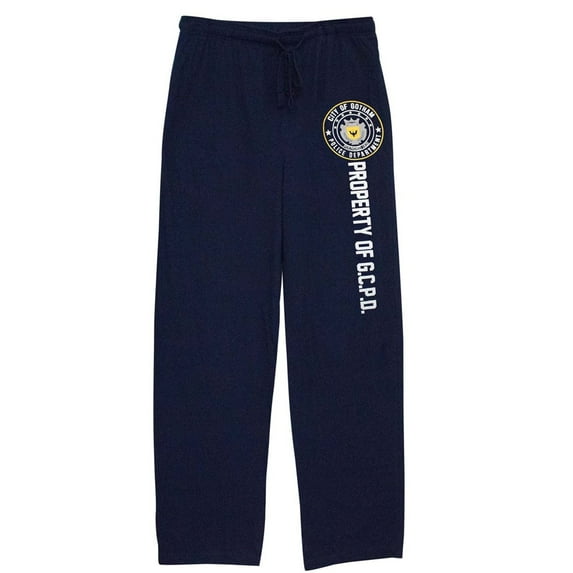 Batman Property of GCPD Unisex Pajama Pants-Large (36-38)