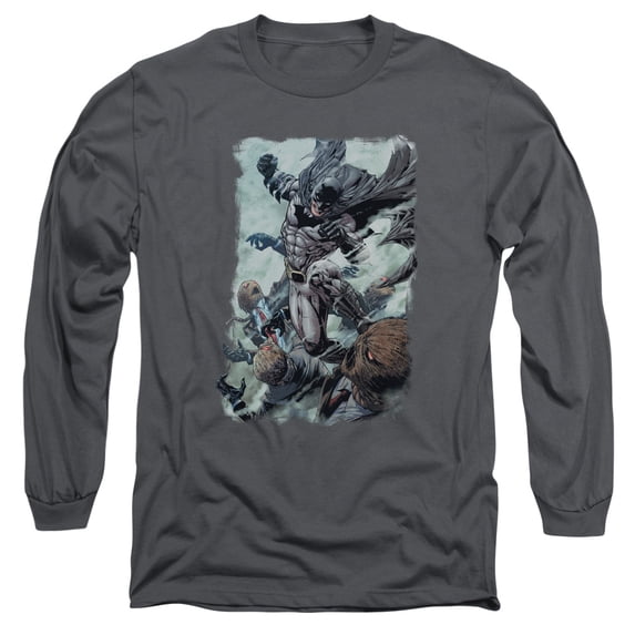 Batman - Punch - Long Sleeve Shirt - Large