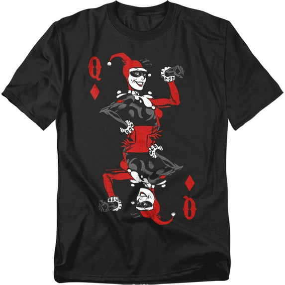 Batman T-Shirt Quinn of Diamonds Unisex Graphic Tee For Men & Women