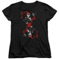 thumbnail image 1 of Batman - Quinn Of Diamonds - Women's Short Sleeve Shirt - X-Large, 1 of 2