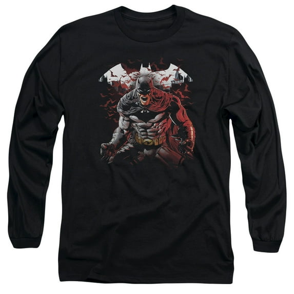 Batman - Raging Bat - Long Sleeve Shirt - XXX-Large