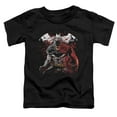 thumbnail image 1 of Batman Boys' Raging Bat Childrens T-shirt Black, 1 of 2