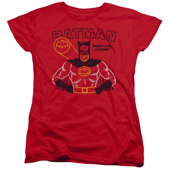 Batman - Ready For Action - Women's Short Sleeve Shirt - Small