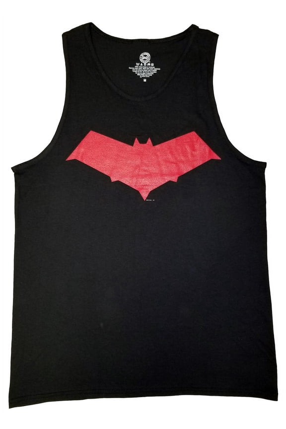 Batman Red Hood Logo DC Comics Adult Tank Top XL