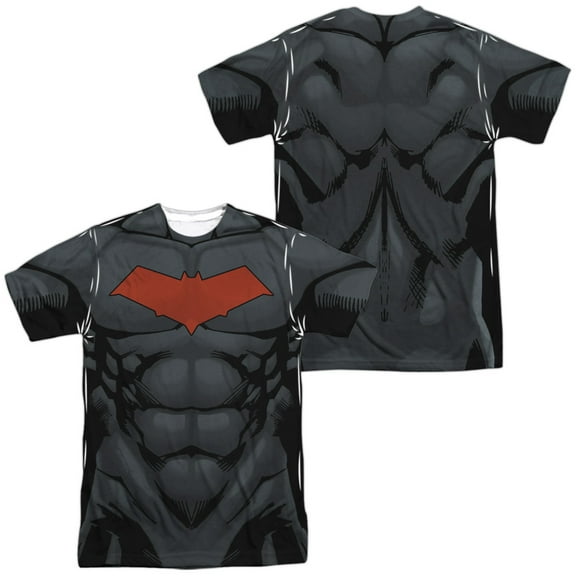 Batman - Red Hood Style 2 (Front/Back Print) - Short Sleeve Shirt - XX-Large