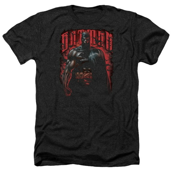 Batman - Red Knight - Heather Short Sleeve Shirt - Medium