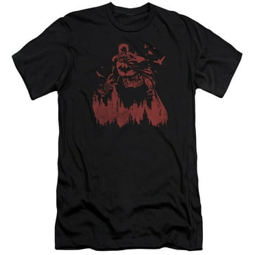 Batman - Red Knight - Premium Slim Fit Short Sleeve Shirt - Medium