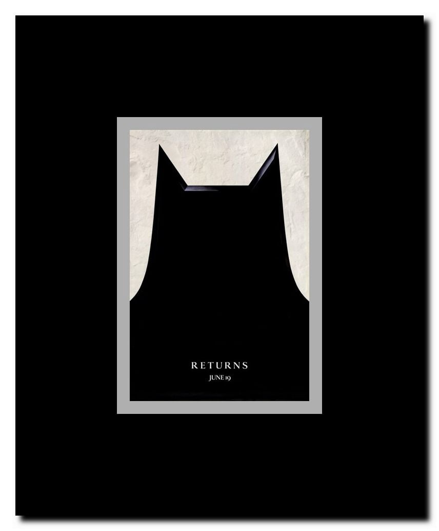 Batman Returns Framed Movie Poster