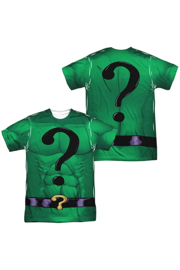 - Riddler Uniform (Front/Back Print) - Short Sleeve Shirt - Medium